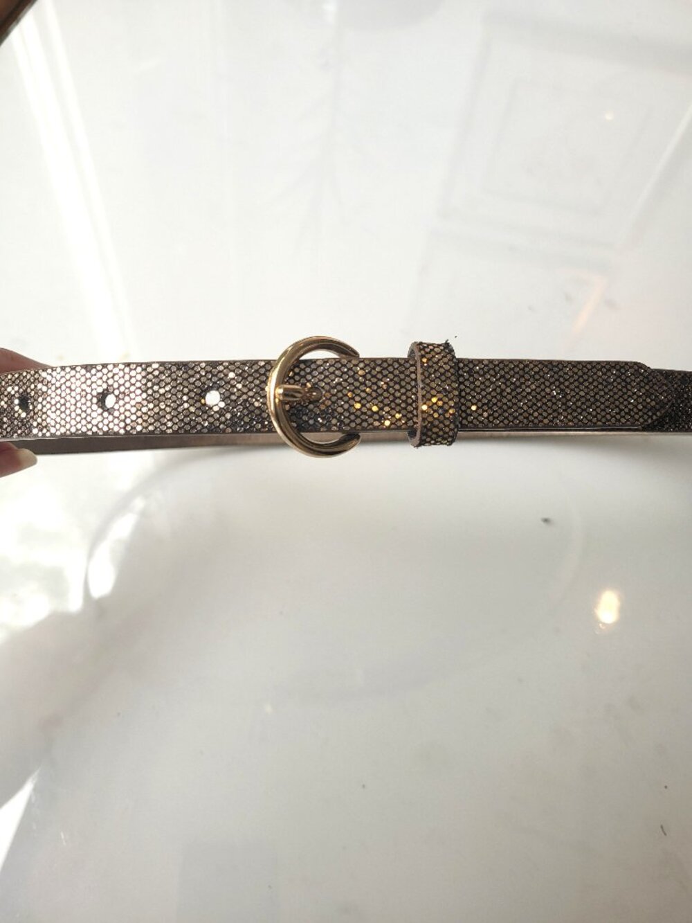 Banana Republic Metallic Belt Size XS